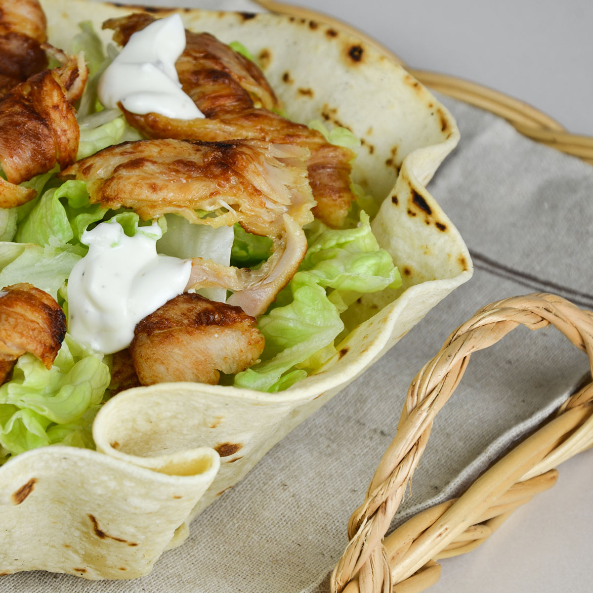 Piadina kebab