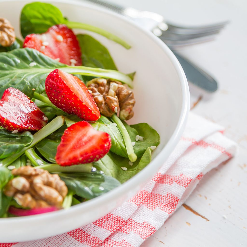 Spinacino con le fragole