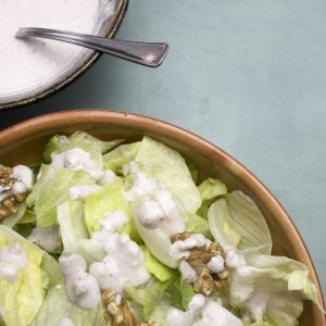 Salsa yogurt e noci