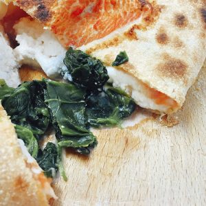 Calzone ricotta e spinaci