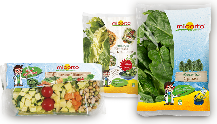 Composizione pronti da cuocere