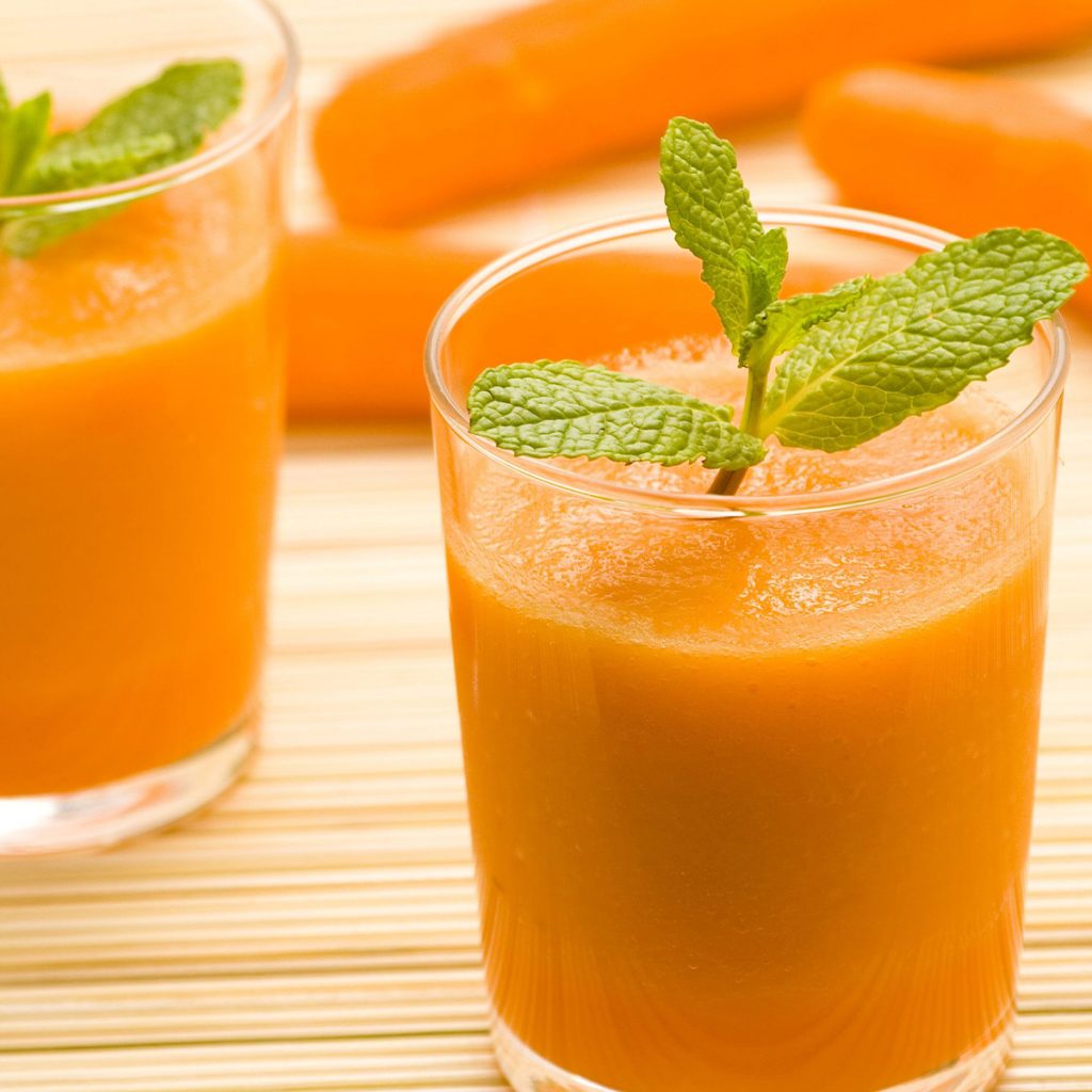Centrifugato carota menta