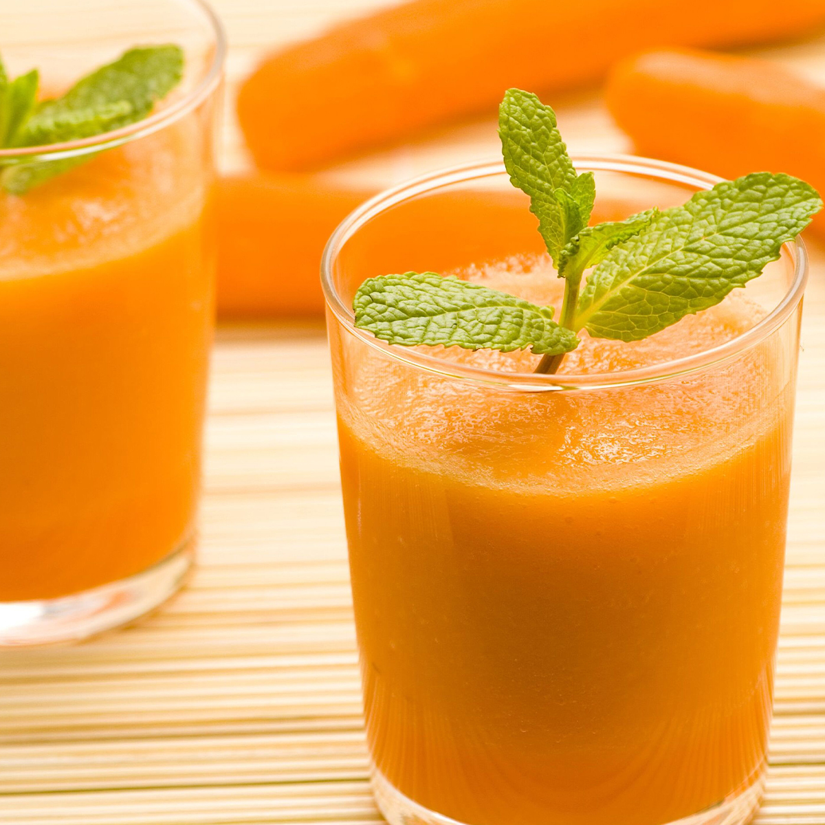 Centrifugato carota menta
