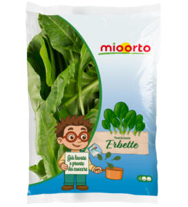 pack di erbette pronti da cuocere