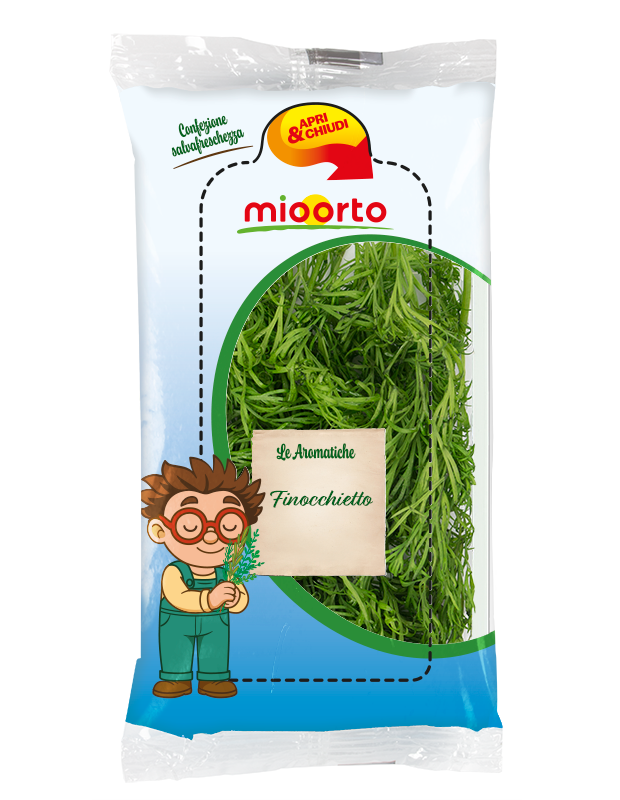pack di finocchietto in vaschetta